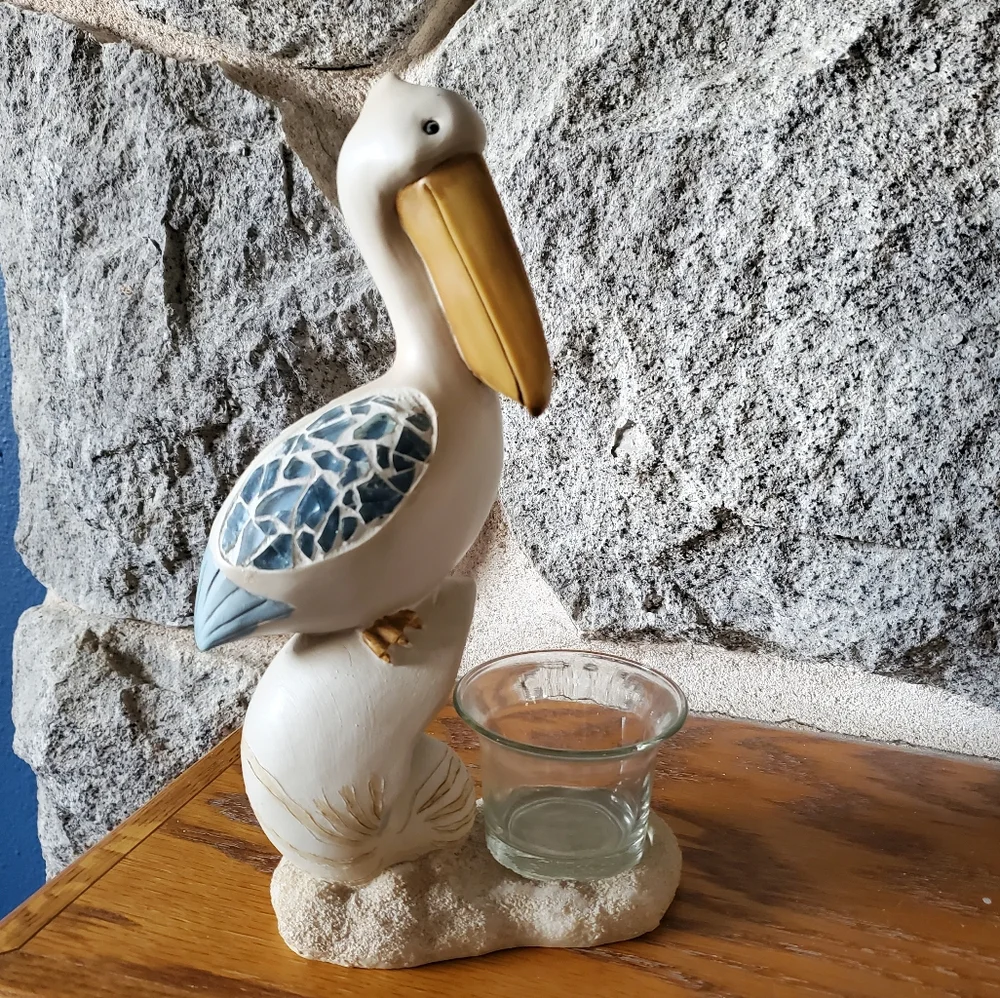 Pelican Votive Candle Holder